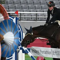 Annika Schleu auf "Saint Boy"