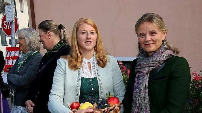 Jeweils am zweiten Sonntag im Oktober wird in Kainach das Erntedankfest gefeiert.