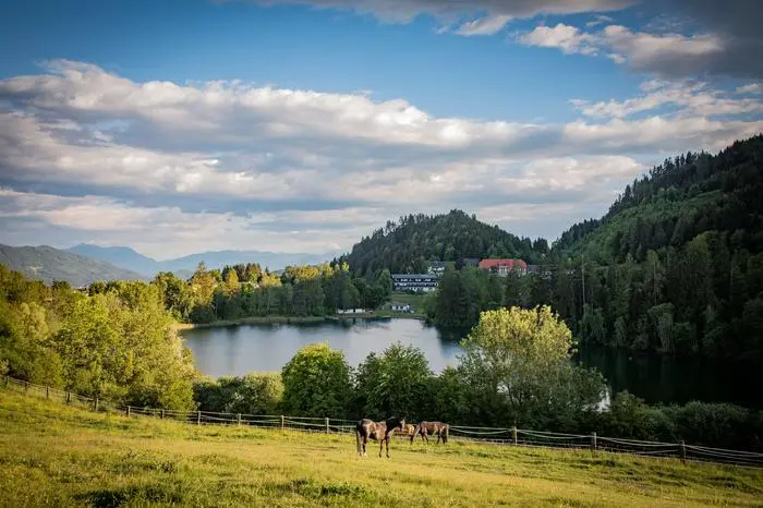Bekannt, trotzdem noch immer ein gewisser Geheimtipp - das Strandbad am idyllischen Kraiger See.  