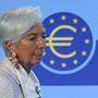 Christine Lagarde, Präsidentin der Europäischen Zentralbank (EZB): leise Hoffnung