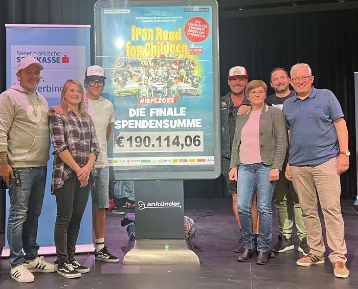 Fritz Strba, Flora Adelmann, Mike Reiter, Andy Bäuchl, Birgit Sandler, Philipp Maier und Thomas Spann