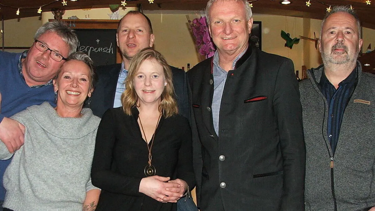 Klaus Brucker, Ulli Staats, Marion Gfrerer, Erwin Truskaller, Günther Novak, Heinz Possegger