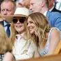 Nicole Kidman und Sienna Miller ließen sich das Herren-Finale in Wimble