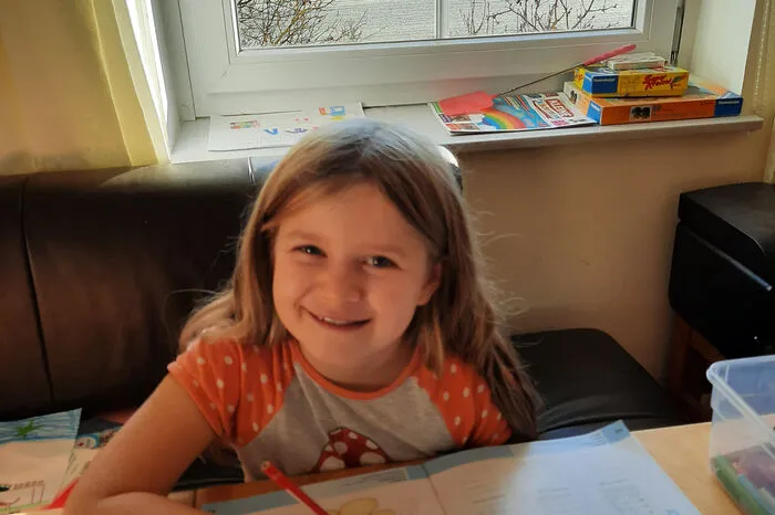Auch Sophie Stromberger (7) aus St. Veit hat für uns gezeichnet.