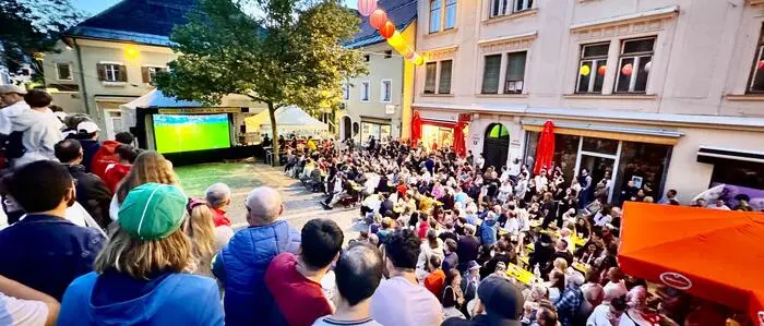 Wie zuletzt bei der Europameisterschaft vor zwei Jahren findet auch heuer ein Public-Viewing in Villach statt