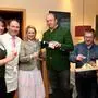 Gabi Hofer (Kaernten Fisch), Michael und Elisabeth Berndl, Clemens Tamegger (Morandell), Lukas Rieder (Winzer) sowie Michael Kerschbaumer (Kaslabn)