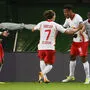 Die Leipzig-Spieler jubelten