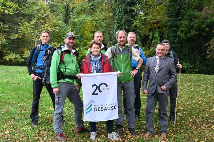 Dann wanderte man von Graz nach Gstatterboden