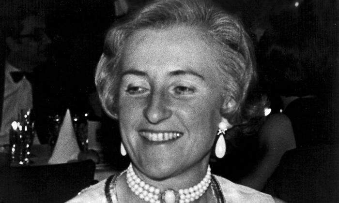 Johanna Quandt im Februar 1975
