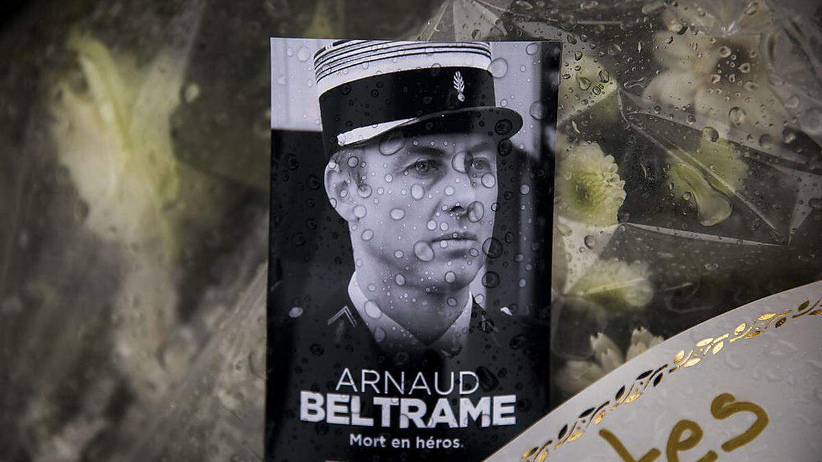 Der 45-jährige Gendarm Arnaud Beltrame erlag seinen Verletzungen