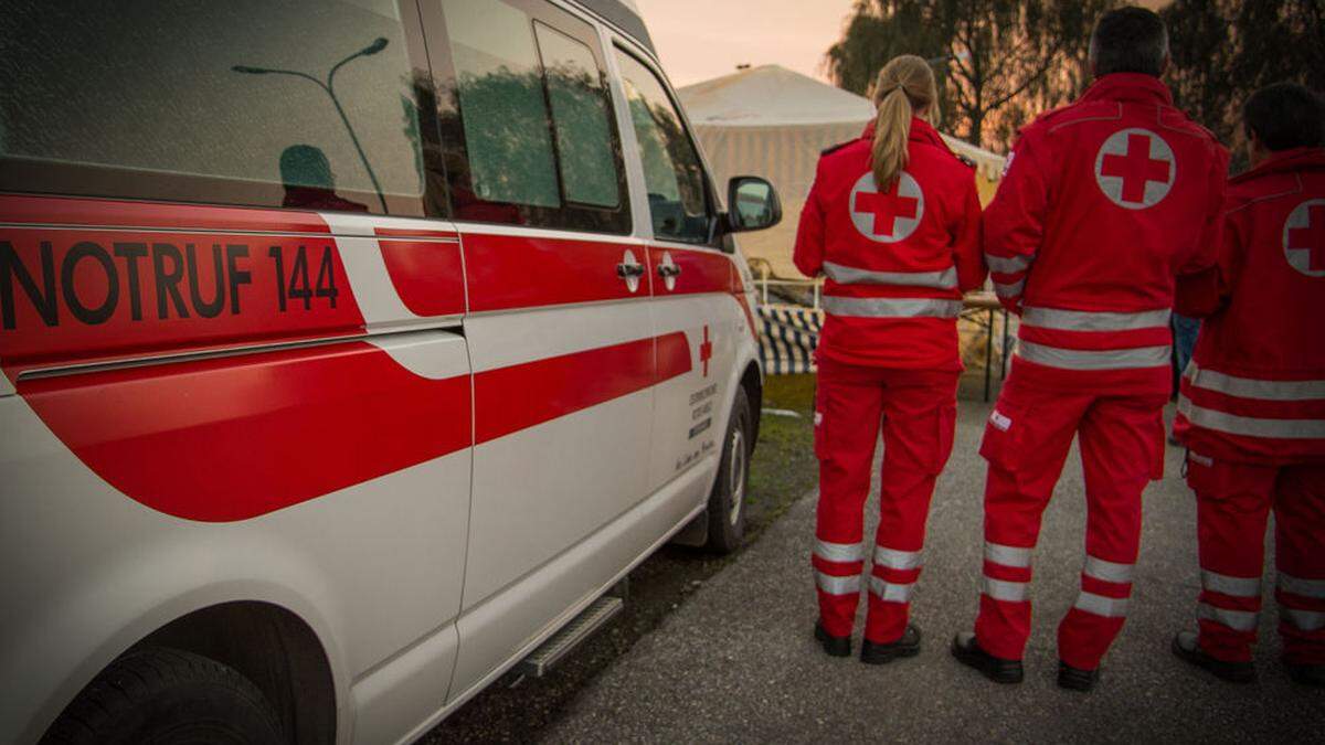 Die Rettung brachte den Mann ins UKH Klagenfurt