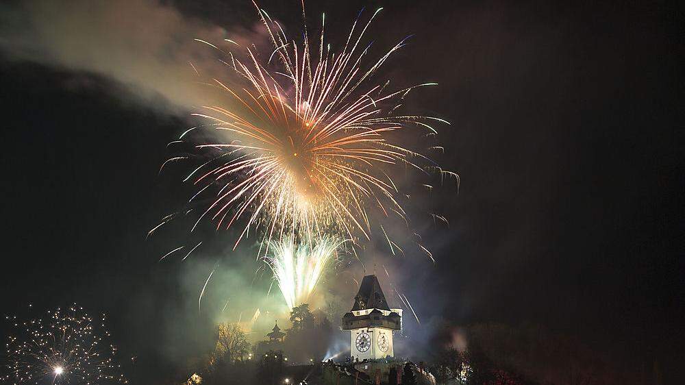 Das Feuerwerk am Schloßberg gibt es schon seit Jahren nicht mehr