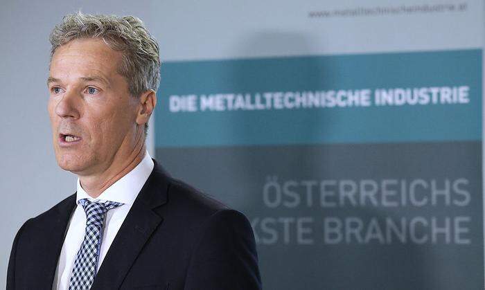 Christian Knill, Obmann der Metalltechnischen Industrie in der Wirtschaftskammer
