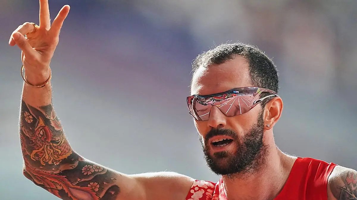 In Eggenberg am Start: Ramil Guliyev 