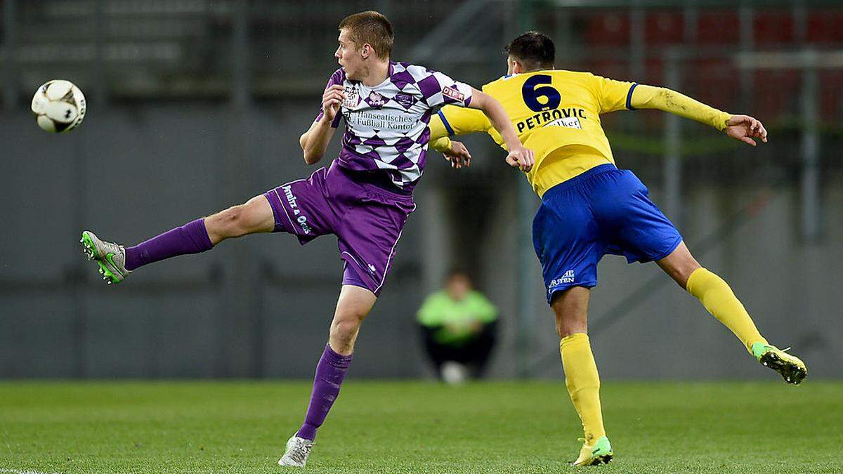 Patrik Eler will am Dienstag wieder als Torschütze in Erscheinung treten