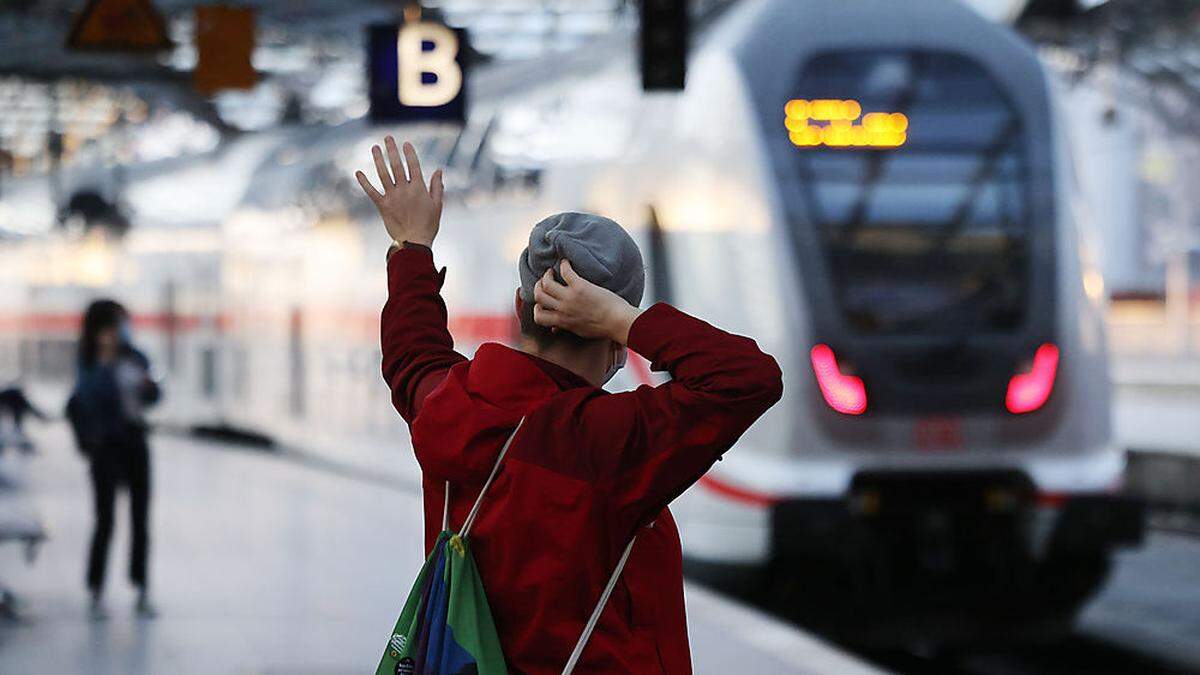 Streik im Personenverkehr der Deutschen Bahn hat begonnen