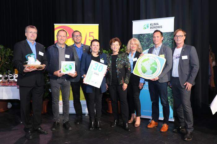 Die Stadt Feldbach wurde für ihre langjährige Mitgliedschaft im Klimabündnis Steiermark geehrt