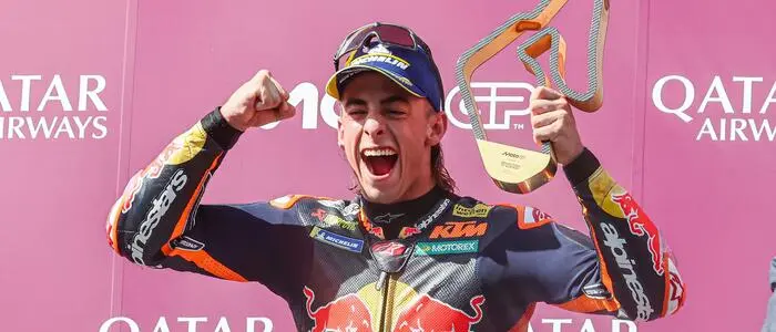 Pedro Acosta gewann in Spielberg sein erstes MotoGP-Rennen