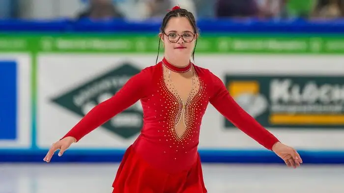 GRAZ,AUSTRIA,17.MAR.24 - SPECIAL OLYMPICS, FIGURE SKATING - National Winter Games 2024. Image shows a competitor.
Photo: GEPA pictures/ Kevin Hackner