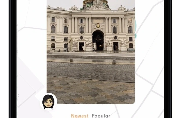 Mit Live-Videos zeigt man anderen Nutzern das Geschehen vor Ort. Hier, der Karlsplatz, zurzeit nichts los.