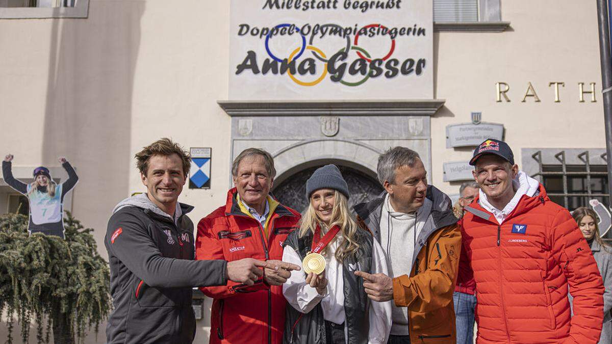 Der Empfang von Olympia-Medaillengewinnerin Anna Gasser in Millstatt endete mit Anzeige