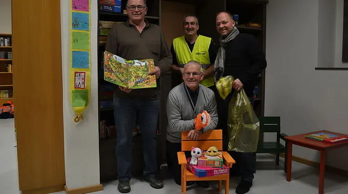 Josef Koch, Ewald Ammerer, Rupert Sykora (von links) und Friedrich Loidl (vorne) bieten ihre Dienste an