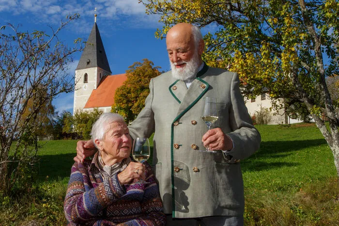 Seit 63 Jahren verheiratet: Sepp und Helli Forcher.