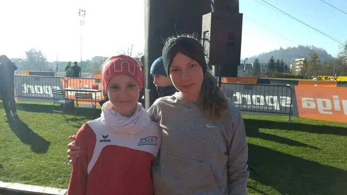 Julia Strauss und Chiara-Marie Siebenhofer gewannen beide Bronze