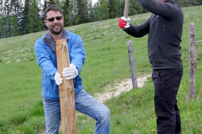 Auch heuer standen rund drei Dutzend starke Männer und Frauen auf 1700 Metern Seehöhe im Einsatz. 
