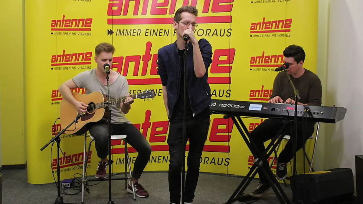 "Tagträumer" zu Gast im Antenne-Studio