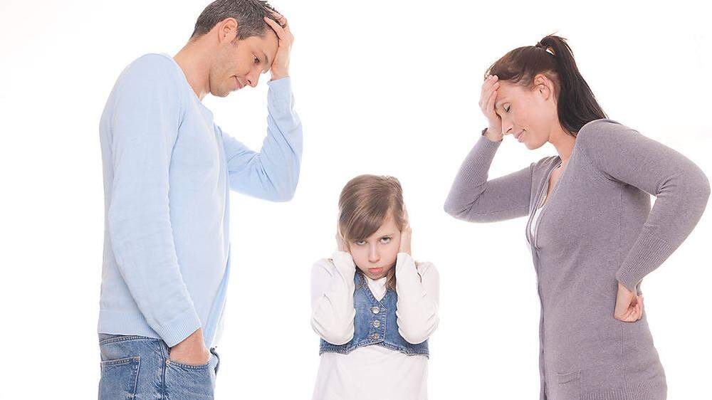 Eine Scheidung kann für Kinder sehr belastend sein