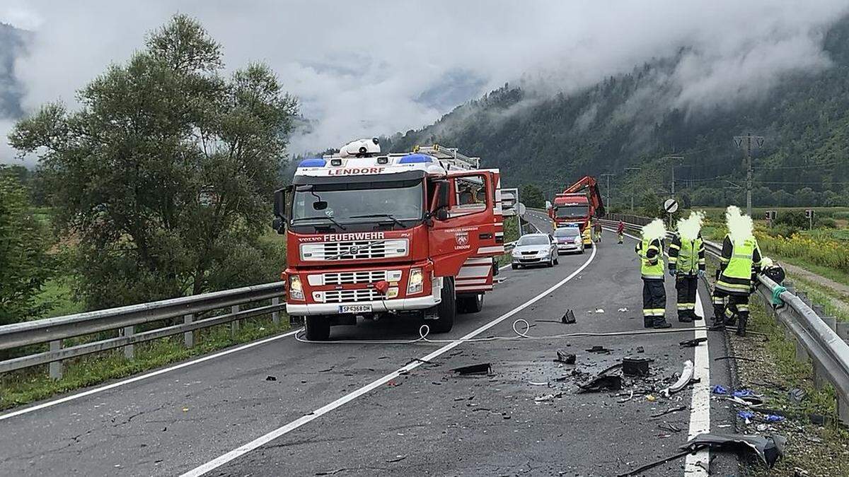 Ein Großaufgebot von Einsatzkräften rückte aus