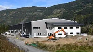 Fleissner Maschinenbau neue Produktionshalle Fertigungshalle Halle Standort Lessnig Gemeinde Kleblach-Lind Oberes Drautal
