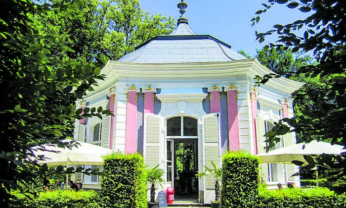 Der Pavillon Eggenberg.