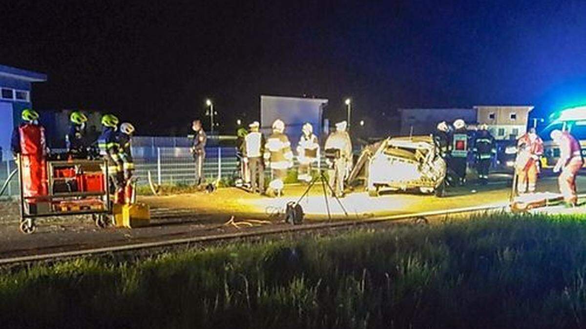 Unfall auf der B76 bei Frauental