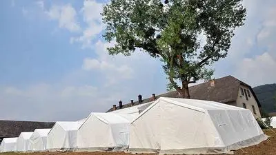 Die Zeltstadt Krumfelden