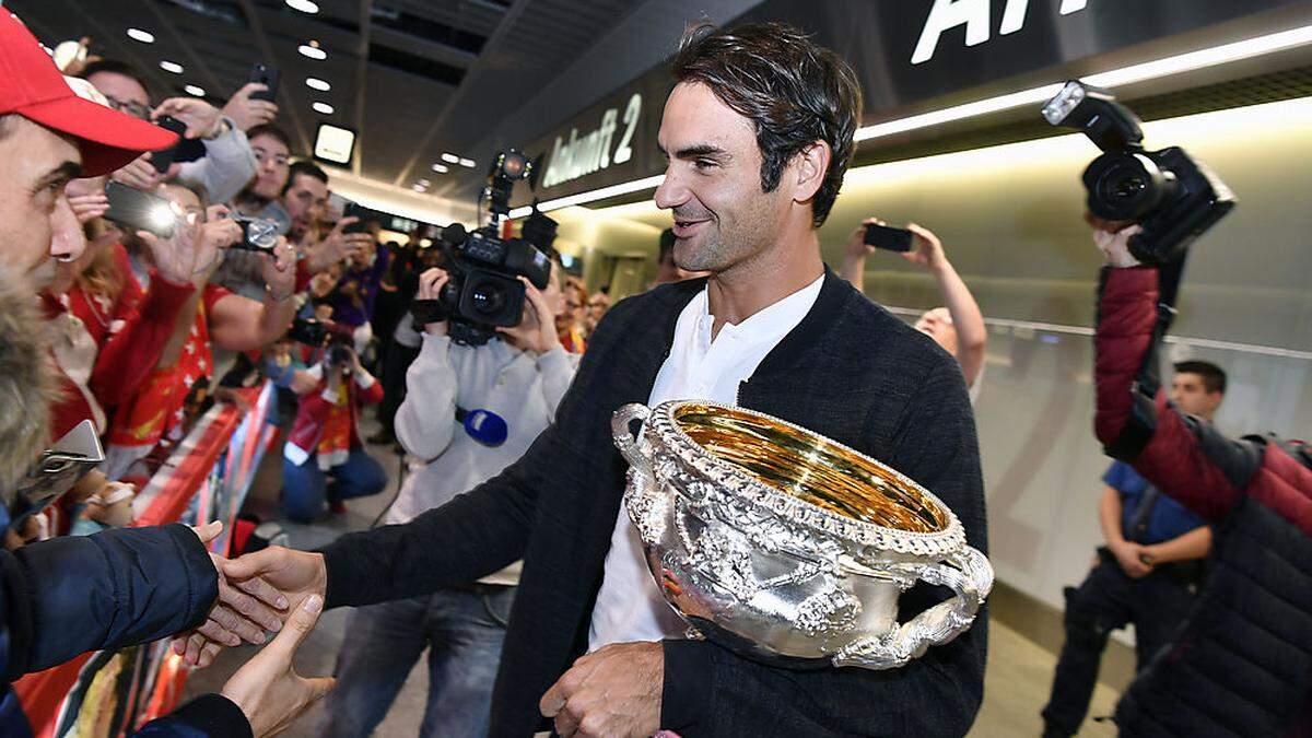 Heiß begehrt: Roger Federer