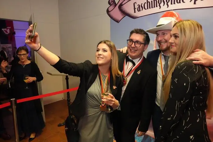 Die Fotowand war sehr gefragt