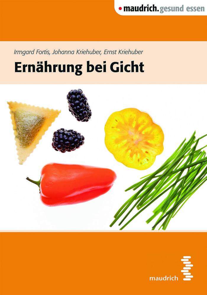 Buch: Ernährung bei Gicht, Maudrich-Verlag