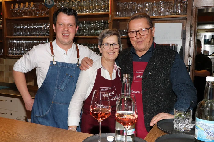 Die Wirtsleut v.  Seewirt Spieß freuten über den großen Erfolg!