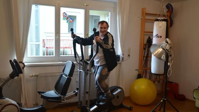Anna Kornberger hält sich fit.