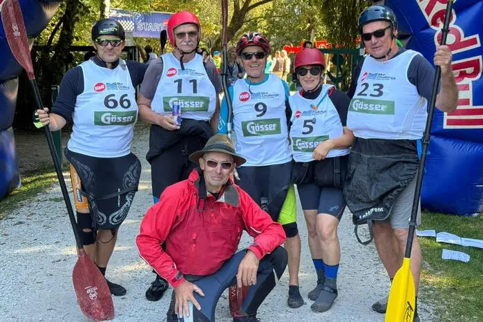 Bei dieser Paddelveranstaltung geht es über 45 Kilometer auf der Mur von Lobmingtal nach Leoben.