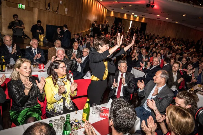 Viel Applaus gab es für die SPÖ-Parteichefin