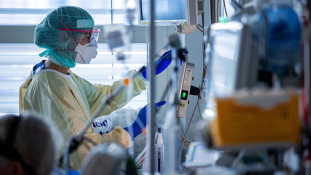 Fünf Covid-19-Patienten müssen derzeit intensivmedizinisch behandelt werden