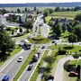 Die B 54 wird beim LKH gerade saniert und ausgebaut