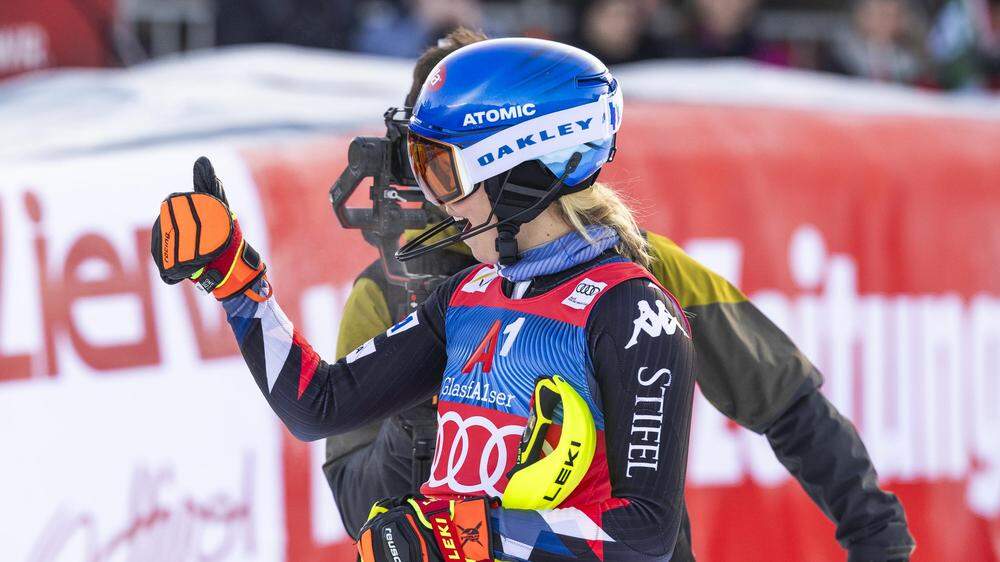 Mikaela Shiffrin | Mikaela Shiffrin holte in Lienz den 93. Weltcupsieg