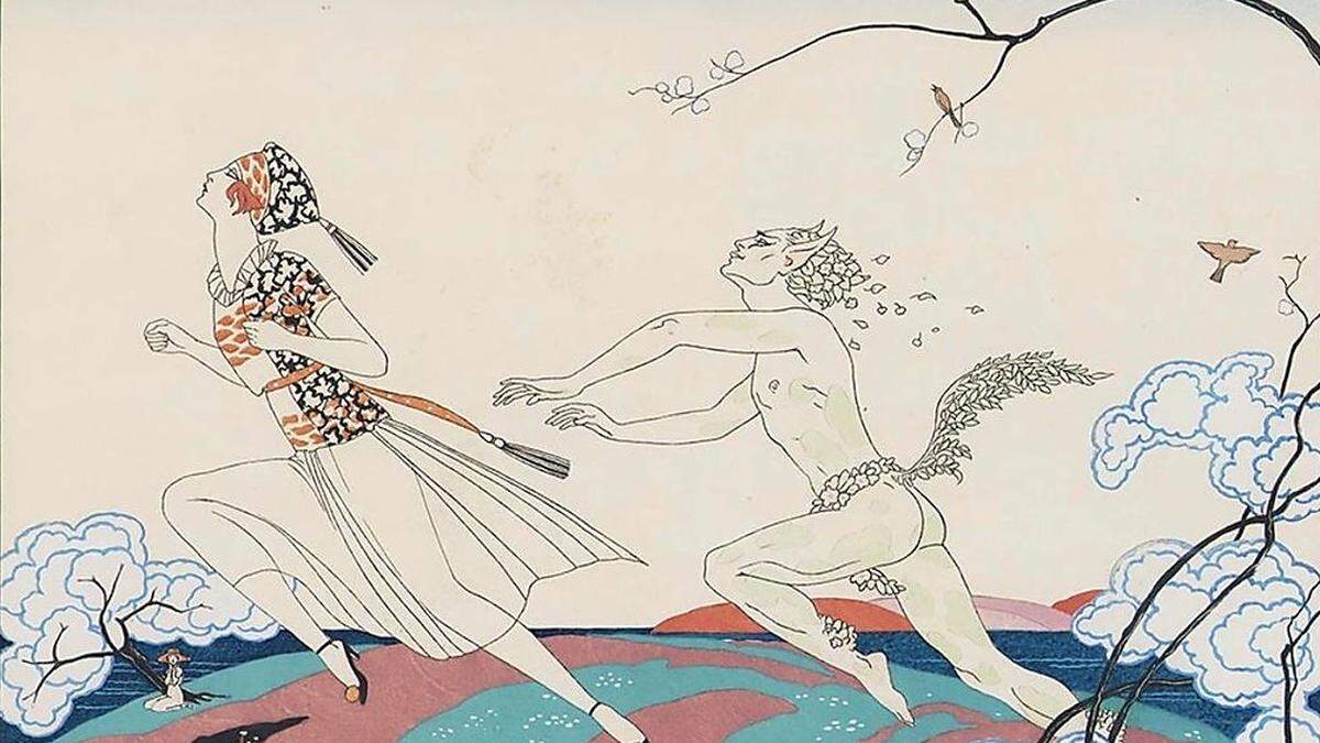 „L’Après-midi d’un faune“ von George Barbier (1920)