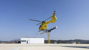 Der C17 landet künftig bei jedem Wetter am Dach des Uni-Klinikums