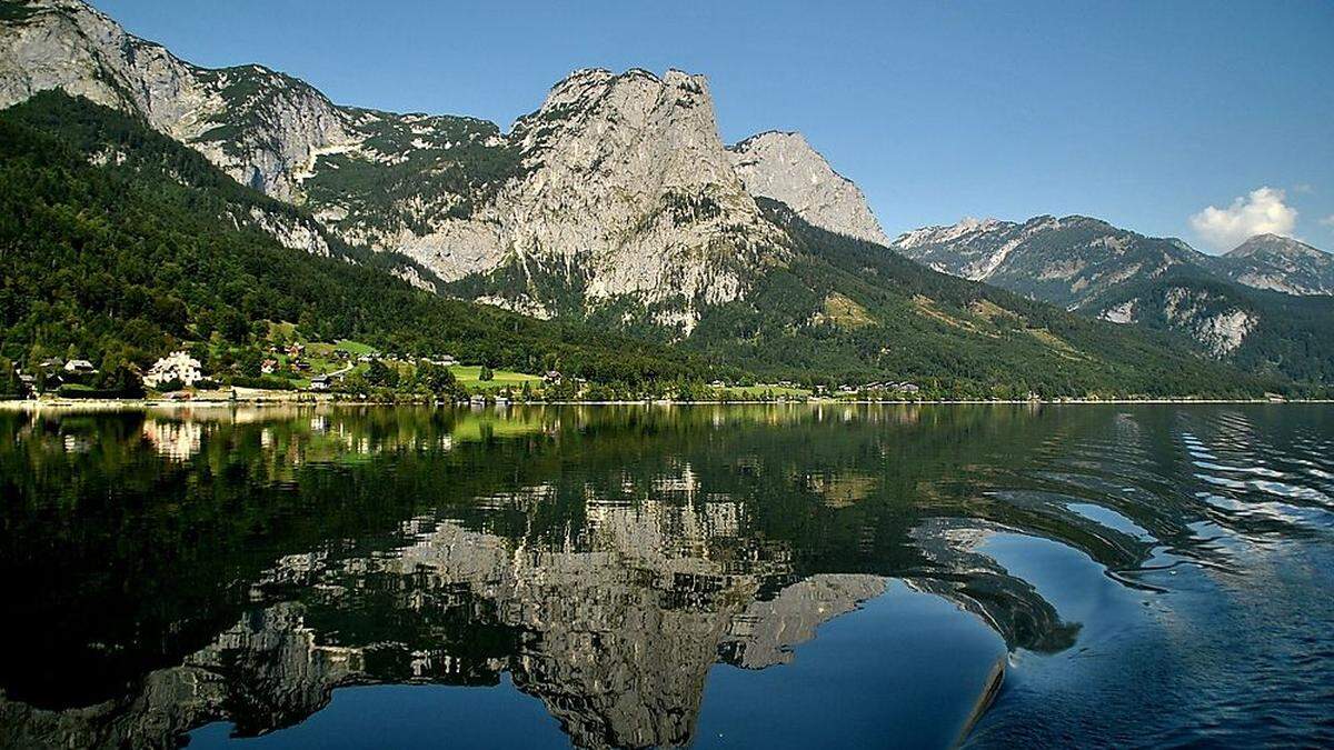 Die tollen Seen, wie hier der Grundlsee, sind nur ein Merkmal des länderübergreifenden Salzkammergutes