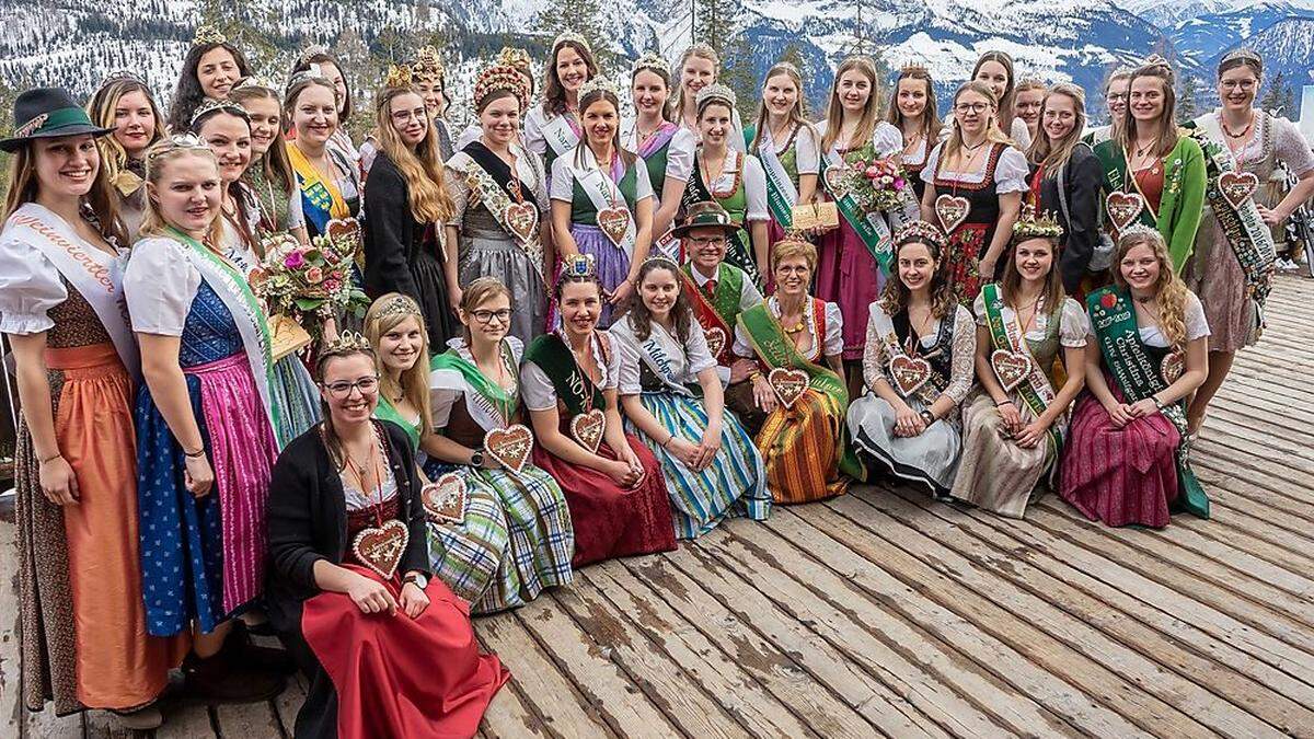 Natürlich durfte auch die Tracht nicht fehlen